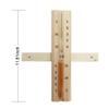 Sauna Sand Timer 15 Minute, Rotating Wooden Sauna Hourglass with Sand, Heat Resistant Sand Clock Hour Glass Timer for Sauna SPA Room view 2