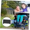 20.4 * 11.6 inch Wheelchair Dining Table Cup Holder for Stroller Universal Lap Desk,Plastic Basket Wheelchair Tray Table Removable Adult Bed Tables for Eating and Laptops Hospital view 3