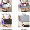 LXYDPZ Wheelchair Lap Tray, Removable Universal Wheelchair Tray Table Portable Universal Trays Desk With Cup Holder Wheelchair Accessories For Eating,Reading & Resting view 4
