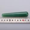 11cm Crystal Massage Wand Green Urine Jade Eggs Ben Wa Ball Yoni Wand for Women,Ivory (Color : Multi) view 1