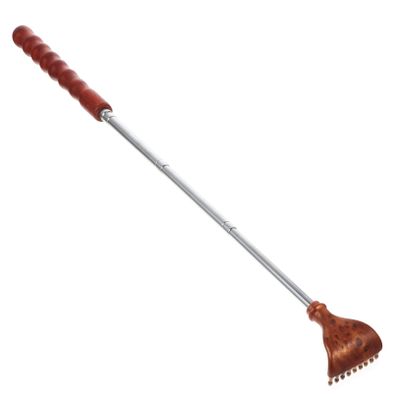 FRCOLOR Telescopic Tickle Body Scratcher Convenient Back Massager Portable Backscratcher Home Accessory for Back Pain Relief