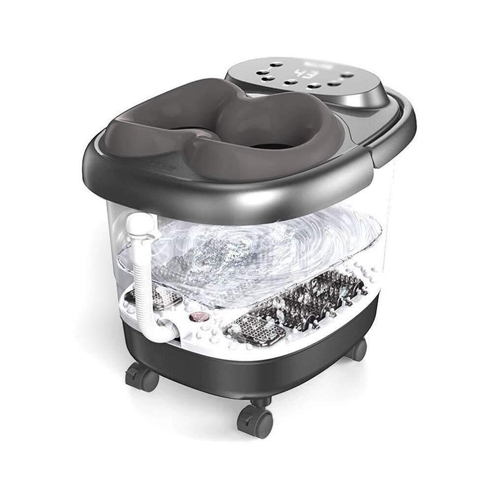 ZQJYMXY Electric Massage Foot Tub, Fashionable Electric Heating Automatic Foot Basin Constant Temperature Deep Bucket Foot Massager