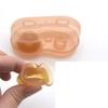 Nipple Sucker Corrector for Inverted Puller or Extender Latch Assist Flat Nipple Enhancer Nipplesuckers Toy Suction for Woman Breastfeeding Mother with Dustproof Case (2 Pair Brown) view 4