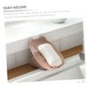Zerodeko 3pcs Self Draining Soap Dish Soap Holder Tray for Draining Long Serving Life view 4