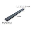 1-3Cm Rise Solid Rubber Curb Ramp,Threshold Kerb Ramp for Loading Dock Bike Vehicle Warehouse Driveway Sidewalk Wheelchair Sweeping Robot,100X4X1Cm(39.4X1.6X0.4Inch) view 4