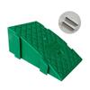 16/19Cm Portable Driveway Curb Ramps,Heavy Duty Step Threshold Ramp for Garage,Sidewalk,Truck,Scooter,Bike,Motorcycle,Wheelchair Mobility,45X25X19Cm view 1