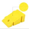 16/19Cm Portable Driveway Curb Ramps,Heavy Duty Step Threshold Ramp for Garage,Sidewalk,Truck,Scooter,Bike,Motorcycle,Wheelchair Mobility,45X25X19Cm view 2