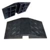 11cm Rubber Threshold Ramp Non-Skid for Wheelchair Handicap Access,Kerb Door Onings Dooraway Transition Mat for Accessible Channel,Home 70x40cm Load 1100 lbs Capacity view 1