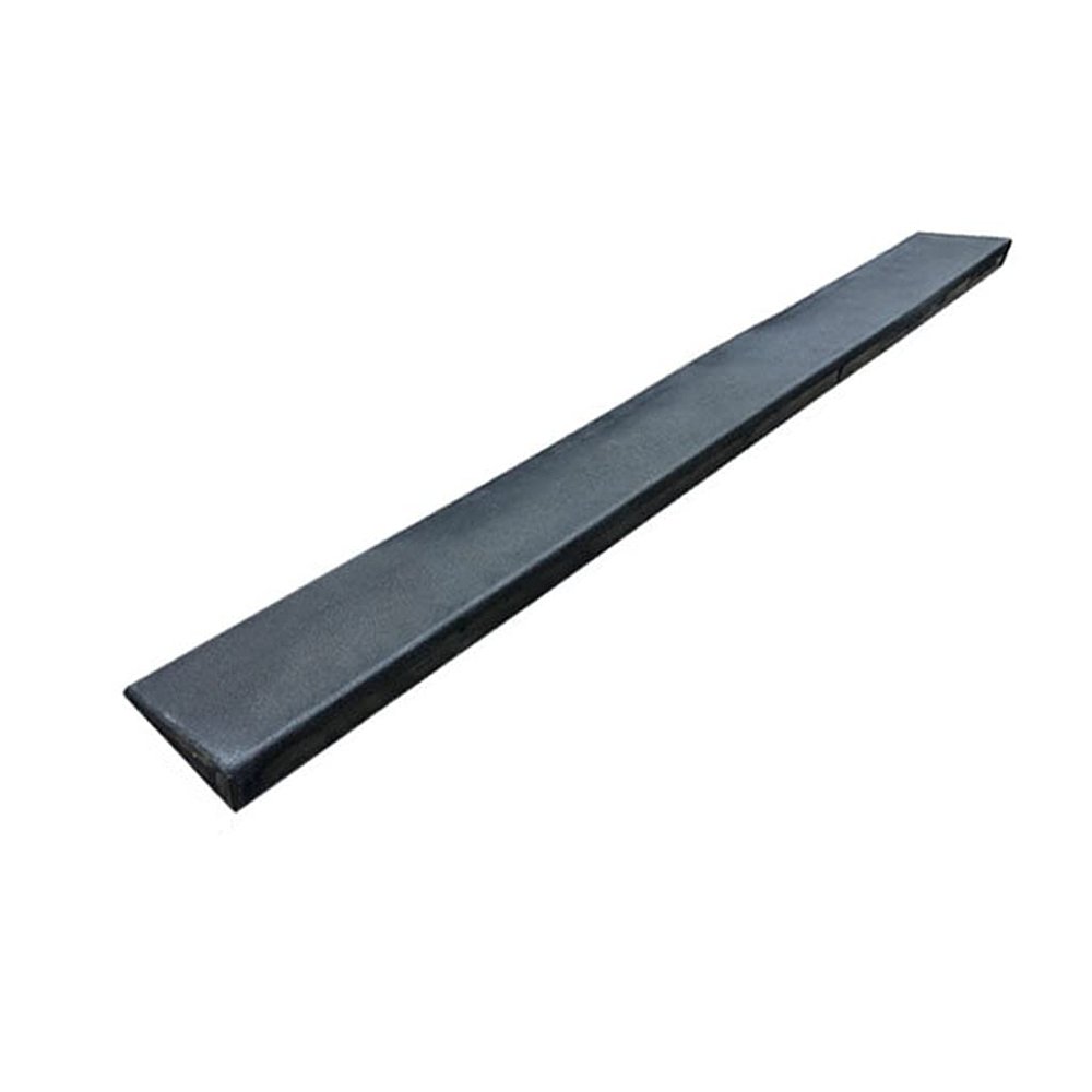 1-3Cm Rise Solid Rubber Curb Ramp,Threshold Kerb Ramp for Loading Dock Bike Vehicle Warehouse Driveway Sidewalk Wheelchair Sweeping Robot,100X8X2Cm(39.4X3.1X0.8Inch)