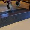 0.8-4.5 cm Rise Rubber Wheelchair Ramp,Cuttable Threshold Ramp,Outdoor Step Curb Ramps,Non-Skid Door Onings Mat for Driveway,Sidewalk,Sweeping Robot,90X15X2.5Cm(35.4X5.9X1Inch) view 2