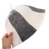 Happyyami 2pcs Thickened Felt Sauna Hat Reusable Water Absorbing Cap for Indoor Camping Saunas Comfortable and Practical Cover for Women Simple Design for view 2