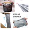120 Counts Small Drawstring Trash Bags 1.1 Mil - 4 Gallon Tear-Free Gray Individual Unscented Small Garbage Bags Separated Unscented for Bathroom Kitchen view 3