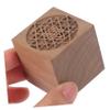 Alipis 2pcs Wood Cube Essential Oil Diffuser for Home Office Aromatherapy Cube Diffusing Wood for Car Using Non-fire Aromatherapy Diffuser view 2
