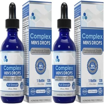 NexusBio Labs Complex Men's Drops, Complex Mens Drops, Nexusbio Labs Complex Men's Drops Super-Potent Version (2pcs)
