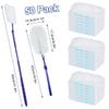 51Pack for Swiffer Flash Dust Magnet Refill Kit, for Flash Duster Dust Magnet Refills Disposable Duster Heads, With Adjustable Handle, for Blinds, Car Dashboard, Keyboard view 2