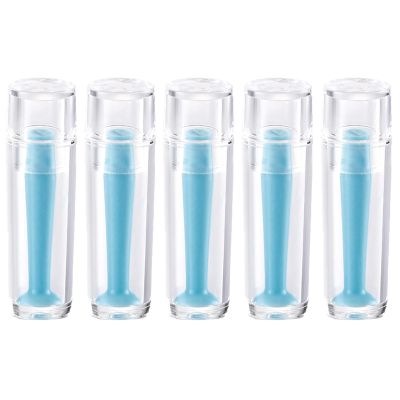 SHTCSZBA Contact Lens Remover Tool, 5 Pieces Silicone Rubber Suction Cup for Scleral and RGP Lens Inserter - Travel-Friendly