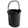 1 x Large 16L Litre Plastic Mop Bucket Cleaning Bucket with Detachable Wringer Carry Handle & Pouring Lip Bucket For Cleaning Floors School Office Restaurant Shop Commercial Use (Midnight Greyish) view 4