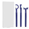 3pcs Tongue Tip Exercise Set, Lateralization Elevation Cleaning Lifting Tool Oral Muscle Training Set Exerciser Language Trainer Adults Stiff Tongue Mouth Strength Speech Talk Tool view 1