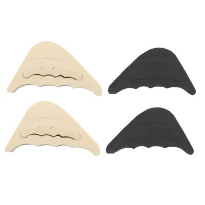 FRCOLOR 2pairs Toe Pad High Heel Cushion Forefoot Pad Shoe Insoles for Women High Heels Comfortable Walking