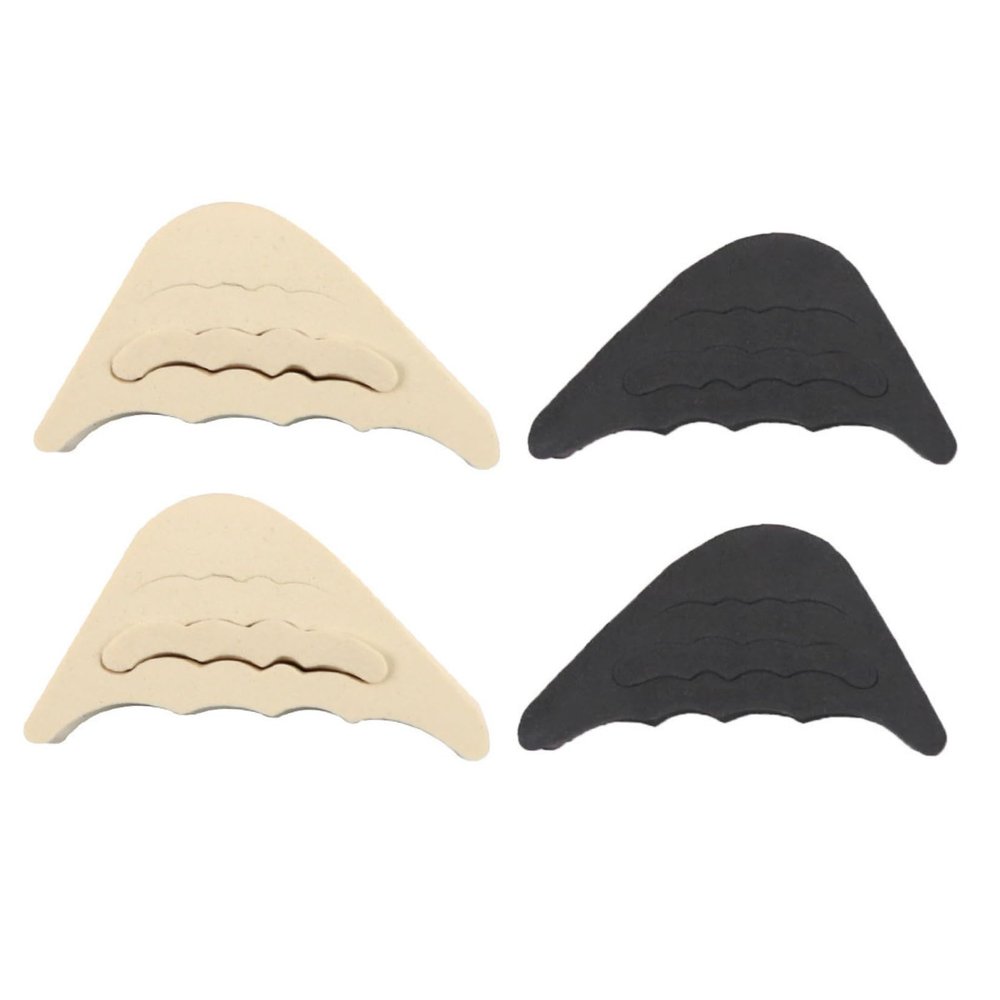 FRCOLOR 2pairs Toe Pad High Heel Cushion Forefoot Pad Shoe Insoles for Women High Heels Comfortable Walking