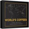 Gourmet Coffee Gift Set - WORLD'S COFFEES | Ground Coffee 300g (6 x 50g) - 6 Finest Single Origin | Hamper Style Gift Idea for Him & Her view 1