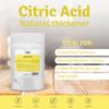 Mr.P Ingredients Citric Acid 500g Anhydrous Food Grade Gluten Free Non-GMO Halal Kosher No additives Resealable Pouche view 2