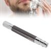 ANKROYU Manual Razor Handle, Reusable Anti-Oxidant Razor Handle for Safety Razors, Retro Razor Handle, Men's Shaving Accessories(Black) view 2