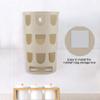 ANKROYU Rubbish Bag Organiser, Wall Mounted Garbage Bag Organiser Multi-Functional Kitchen Garbage Bag Organiser Suitable for Kitchen Bedroom Bathroom Garbage Bag Organiser(Khaki) view 2