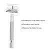 ANKROYU Manual Razor Handle, Reusable Anti-Oxidant Razor Handle for Safety Razors, Retro Razor Handle, Men's Shaving Accessories(Money) view 4