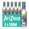Arizona Blueberry White Tea, Pack of 6 x 500ml PET Bottles, Delicious Fruity Drink, No Artificial Flavours, No Artificial Preservatives view 1