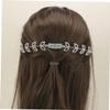 FRCOLOR Mask Strap Extender Rhinestone Comb with Adjustable Ear Rope Buckle, White Headwear Accessory for Comfortable Mask Wearing and Ear Pain Relief view 3