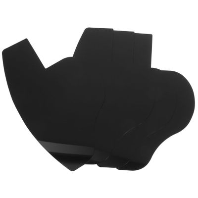 WOONEKY 4pcs Beard Guide Shaper Tool Men Hairline Enhancing Card Hairline Design Template