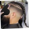 WOONEKY 4pcs Beard Guide Shaper Tool Men Hairline Enhancing Card Hairline Design Template view 3