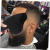 WOONEKY 4pcs Beard Guide Shaper Tool Men Hairline Enhancing Card Hairline Design Template view 4