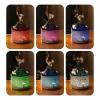Asixxsix Essential Oil Diffusers, Volcanic Mist Diffuser for Essential Oils, 7 Colors Modes Changed Light Humidifer, Silent and Auto Shut Off, for Desk, Bedside, Room, Home, Office (White) view 4
