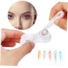 FOMIYES Lens Inserter Remover and Tweezers Set for Hard Rigid Gas Permeable Contact Lenses  5pcs Plastic Travel-Sized Tool Kit for Lens Insertion, Removal, Clean Handling and Outdoor Use view 3