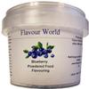 Flavour World Professional Powdered Food Flavouring 40g or 80g tubs with small dosing spoon included (80g, Blueberry) view 1
