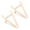 FRCOLOR 2pcs Handheld Skinfold Caliper Body Fat Tester Measurement Device for Men Women Body Fat Ruler Caliper view 1