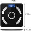 GeRRiT Smart Scale with Bluetooth, Body Fat Scale, Wireless Digital Bathroom Scale, 27 Measurements, Weight/Body Fat/BMI, Fitness Body Composition Analysis view 2