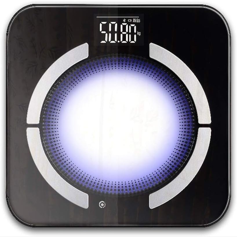 GeRRiT Smart Weighing Body Scale Intelligent Body Fat,Household Body Scales, Weight Scale Accurate Electronic Weighing Body Fat Scale Weight Scale Smart Home Electronic Scale Healthy Charging Test Fa