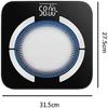GeRRiT Smart Weighing Body Scale Intelligent Body Fat,Household Body Scales, Weight Scale Accurate Electronic Weighing Body Fat Scale Weight Scale Smart Home Electronic Scale Healthy Charging Test Fa view 3