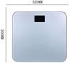 GeRRiT Bathroom Scale, Highly Accurate Digital Bathroom Body Scale, Measures Weight up to 400 lbs, Toughened Glass Brushed Scales, Thickness 23 Mm view 2