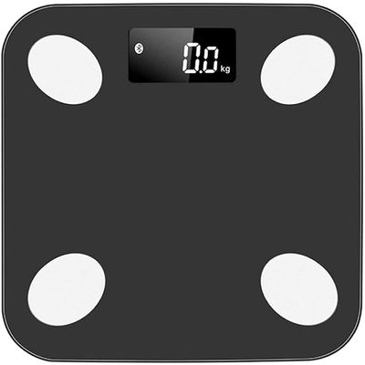 GeRRiT Bluetooth Body Fat Scale, Smart Wireless BMI Bathroom Weight Scale Body Composition Monitor Health Analyzer for Body Weight, Fat, Water, BMI, BMR