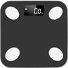 GeRRiT Bluetooth Body Fat Scale, Smart Wireless BMI Bathroom Weight Scale Body Composition Monitor Health Analyzer for Body Weight, Fat, Water, BMI, BMR view 1