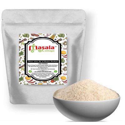 Psyllium Husk Ground Powder Natural Fibre Premium Quality by Masala Cottage 25g-1.9kg (1900, Grams)