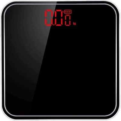 GeRRiT Weight Scale,Precision Digital Body Bathroom Scale with Step-On Technology,6mm Tempered Glass Easy Read Backlit LCD Display,Body Tape Measure Included,400 Pounds