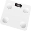 GeRRiT Digital Body Weight Bathroom Scale Weighing Scale, Backlit Display, 400 Pounds, Glass, USB Charging Electronic Weighing view 1