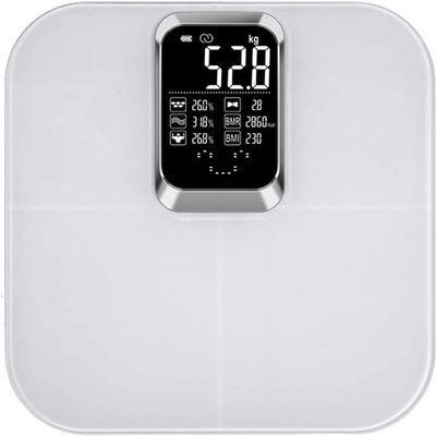 GeRRiT Smart Scale for Body Weight, Digital Bathroom Scale, Auto Monitor Body Weight,Fat,BMI,Water, BMR, Muscle Mass with Smart Phone APP,Fitness Health Scale, 400 lbs
