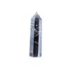 XTVVTODJXT Natural Transparency Crystal Point Clear Quartz Hexagonal Prisms Healthy Obelisk Wand Purification Demagnetization (Color : Clear Quartz, Size : Light Green) view 1