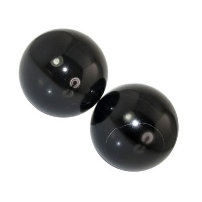2pcs Hand Exercise Balls Hand Massager Balls Asian Gifts Natural Massage Ball Hand Ball Natural Massage Ball Gym Ball Ball Crafts Black Fitness DINZHHENGYIN